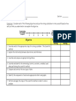 Scientific Method - Self-Assessment Sheet