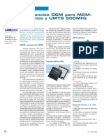 Nuevas Tendencias GSM para M2M: Sim Electrónica Y Umts 900Mhz