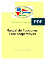 Manual de Funciones para Cooperativas