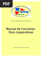 Estructura y Funciones de una Cooperativa | PDF | Cooperativa ...