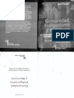 JAVO FERREIRA Comunidad, Indigenismo y Marxismo