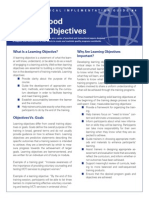 Tig 4 Learning Objectives