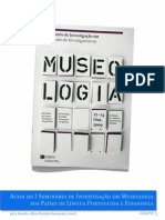 Actas do I Seminário de Investigação em Museologia dos países de Língua Portuguesa e Espanhola