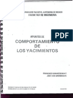 Apuntes de Comportamiento de Los Yacimientos - Francisco Garaicochea P., Jose Luis Bashbush B.