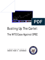 WTO Case Against OPEC Cartel's Oil Production Limits