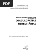 MANUAL COGULOPATIA
