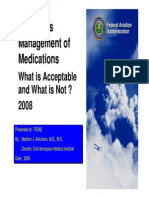 FAA Medication Policies