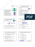 Extended Heat Transfer-I Extended Heat Transfer-II: in Out Out