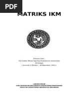 Download Matriks IKM 1 by muhammadnazmuddin SN169820409 doc pdf