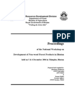 NWFP Workshop Proceedings of FRDD