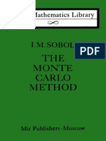 MIR - LML - Sobol I. M. - The Monte Carlo Method - 1975