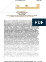 1960 - Juan XXIII - Carta Apostólica Eleva al honor y dignidad de Basílica Menor a la Iglesia de Sta Cruz Valle de los Caídos SALUTIFERAE CRUCIS