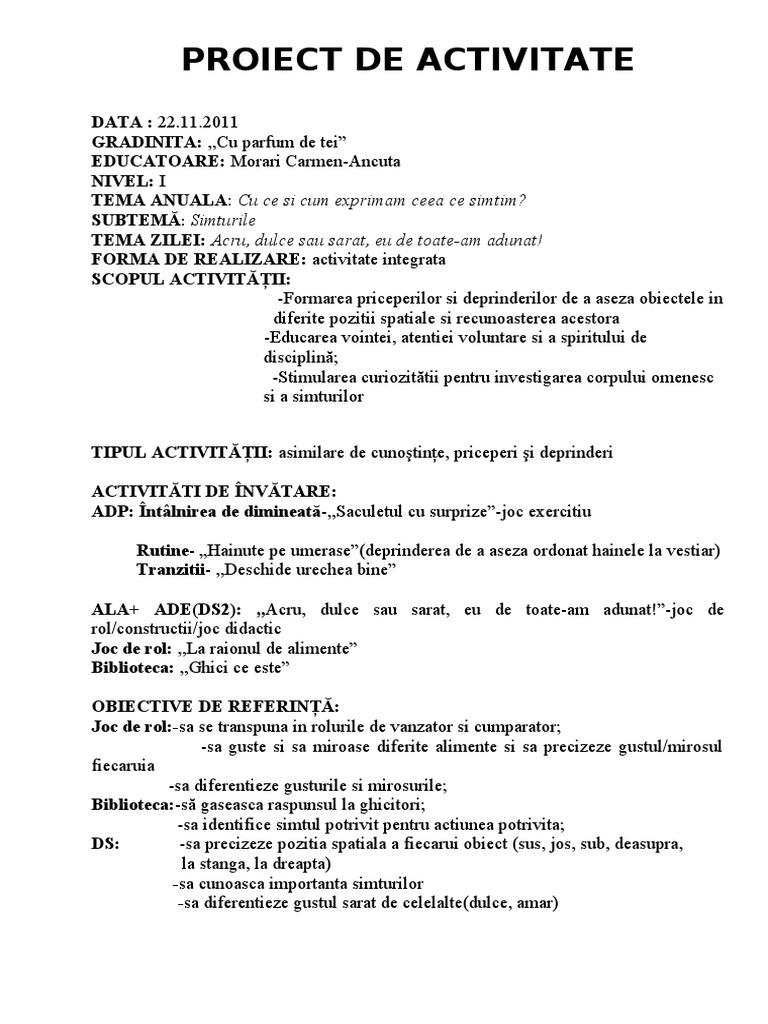 Proiect Simturile 2