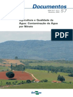 Agricultura e Qualidade Da Água - Contaminação Da Água Por Nitrato