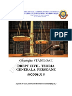 Drept Civil Teoria Generala An 1 Sem II