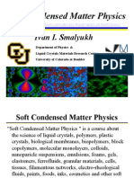 Chapter 1: Soft Condensed Matter