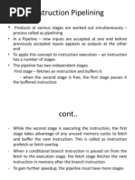 Instruction Pipeline