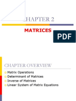 Chapter 2 Matrices