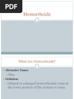 Hemorrhoids