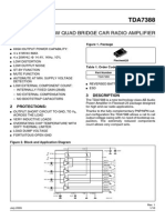 Datasheet TDA 7388