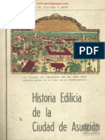 HISTORIA EDILICIA DE LA CIUDAD DE ASUNCION - IV DEPARTAMENTO DE CULTURA Y ARTE - PORTALGUARANI