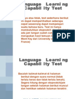 Tes Kemampuan Bahasa