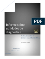 Informe Sobre Utilidades de Diagnostico: Mateo Alonso Osorio Jiménez-Juan Sebastián Pérez