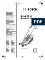 Rotak 37li Bosch Manuale