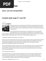 Download Contoh Butir Soal C1 S_d C6 _ Blognya Bang Fajar by erwin januarisman SN169893193 doc pdf