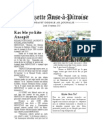 La Gazette Anse-à-Pitroise, Septamn 2013