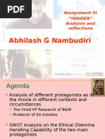 Download  Insider movie analysis by abhilashgn SN16989545 doc pdf