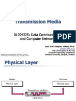 Transmission Media: 01204325: Data Communication and Computer Networks