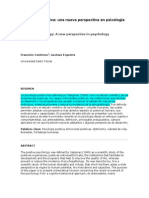 Psicología Positiva Una Nueva Perspectiva en Psicología