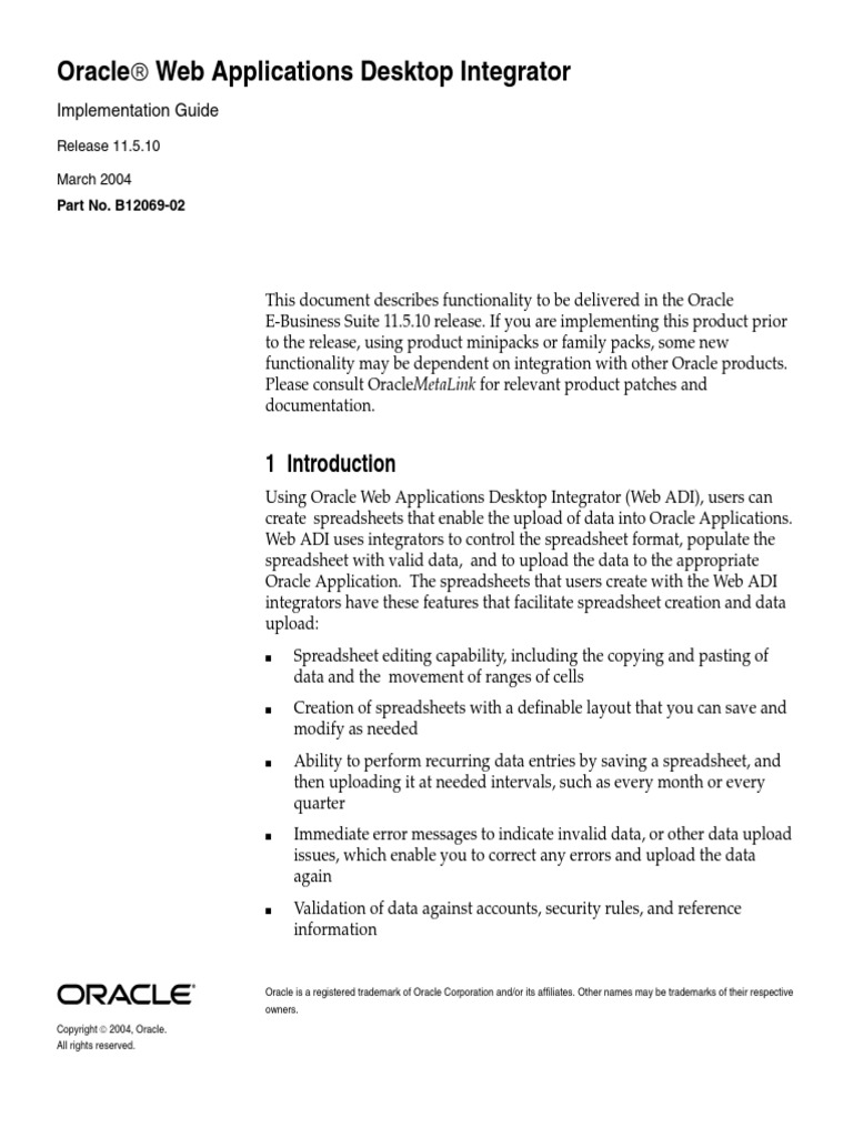 Web ADI 115ig | PDF | Java Servlet | Microsoft Excel