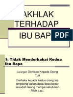 Adab Terhadap Ibu Bapa,Keluarga Dan Guru