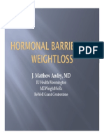 Hormonal Barriers Obesity