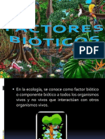 Factores Bioticos