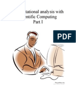 Computational Analysis With Scientific Computing (v1)