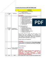 6 Comments on Coating Specifications 2013 08 29