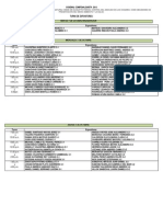 Horario de Expositores Terceros