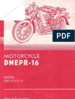 Dnepr MT16 Operations Manual