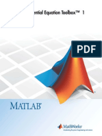Partial Differential Equation Toolbox + User Guide MatLab