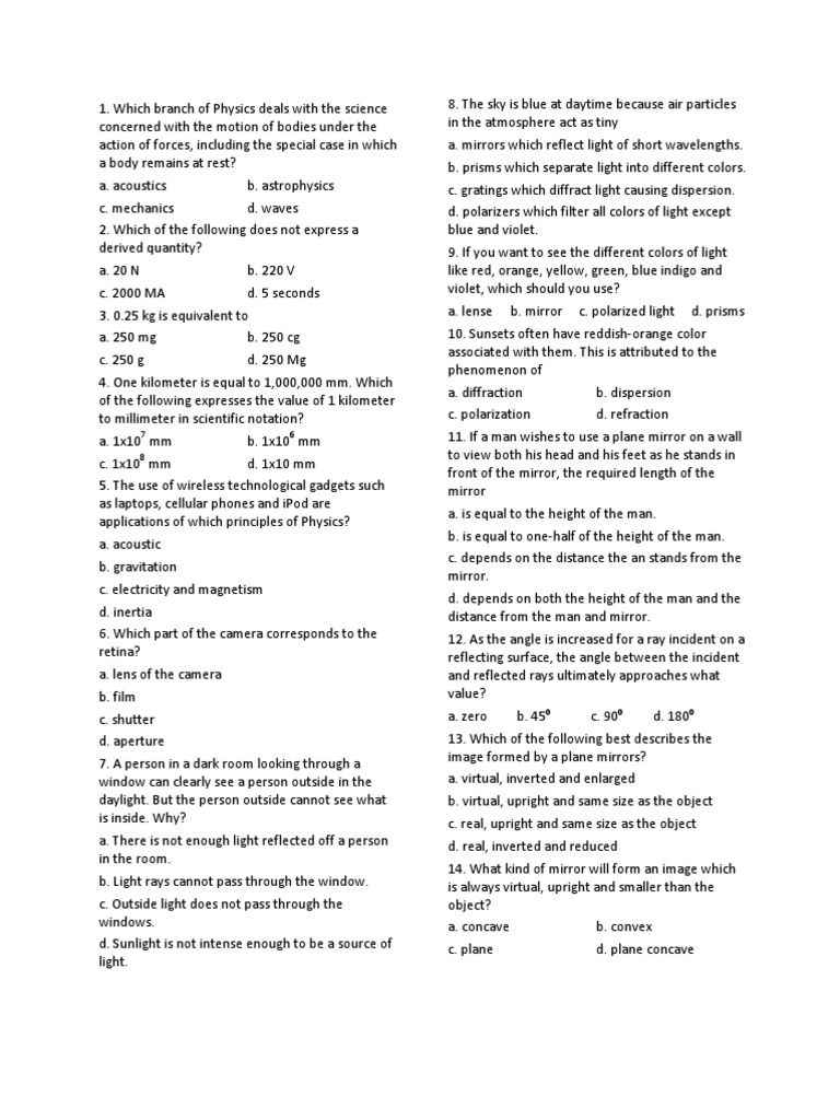 Grade 7 Science Quiz Bee Questions With Answers Quiz Questions And Answers