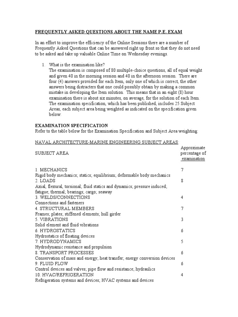PE_Exam Test (Assessment) Fluid Dynamics
