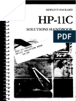 HP-11C Solutions Handbook 1981 