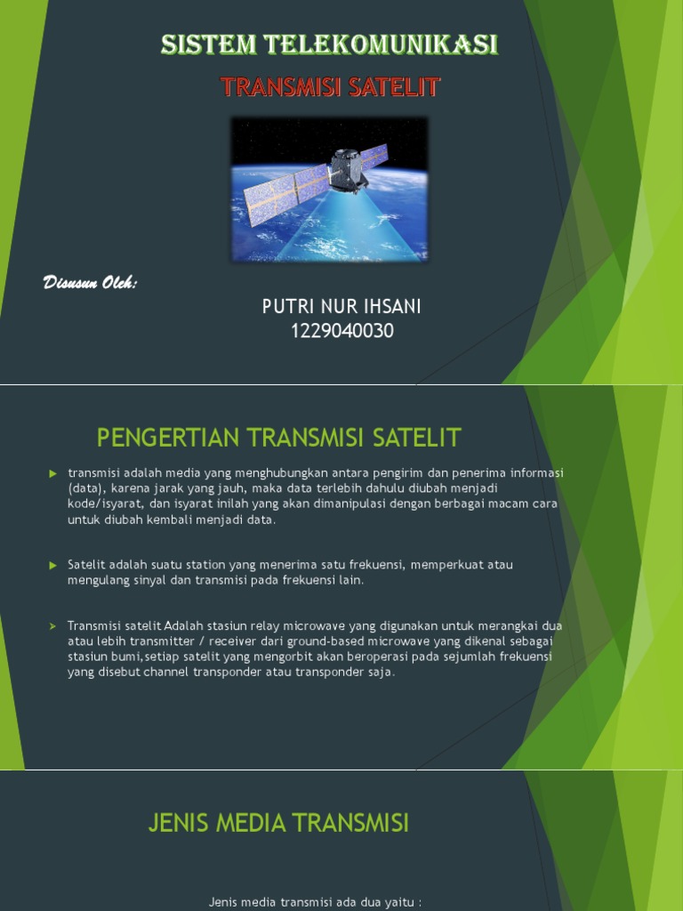 Apa yang dimaksud dengan Transmisi Satelit? - Sistem  