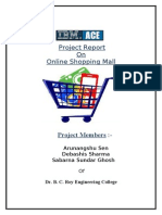Project Report On Online Shopping Mall