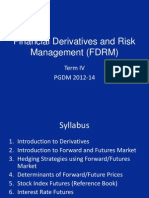 Introduction To Derivatives