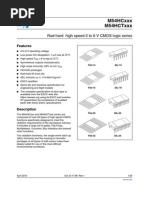 M54Hcxxx M54Hctxxx: Rad-Hard High Speed 2 To 6 V Cmos Logic Series