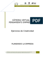 Ejercicios de Creatividad